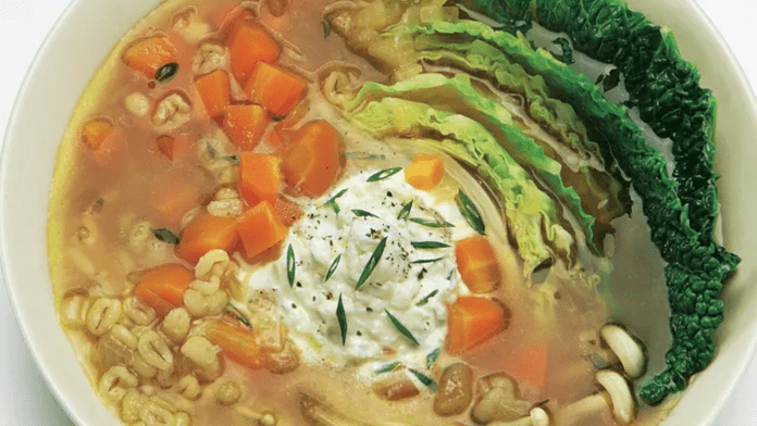 Cabbage Barley Soup Cabbage Barley Soup