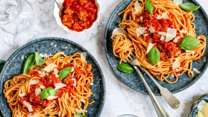 Italian spaghetti pasta Italian spaghetti pasta