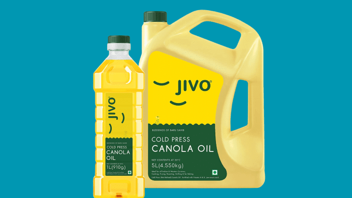 Jivo Cold press Canola Oil Jivo Cold press Canola Oil