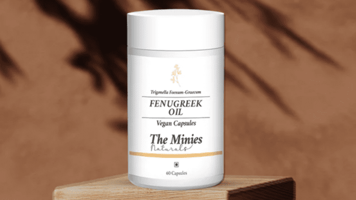 The Minies Fenugreek Oil Vegan Capsules