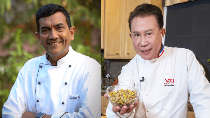 CHEF MARTIN YAN AND CHEF SANJEEV KAPOOR