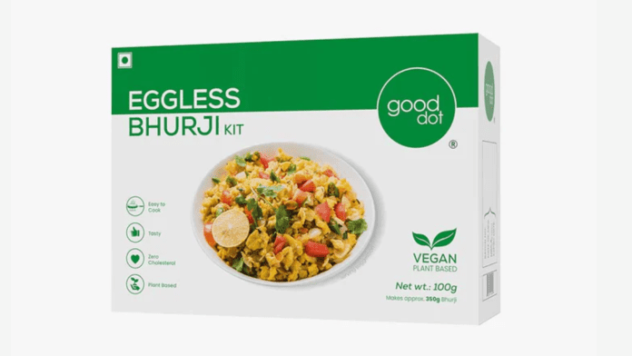good dot eggless bhurji
