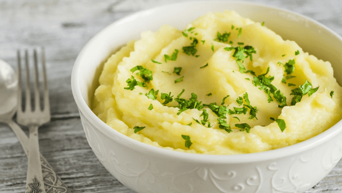 mashed potatoes