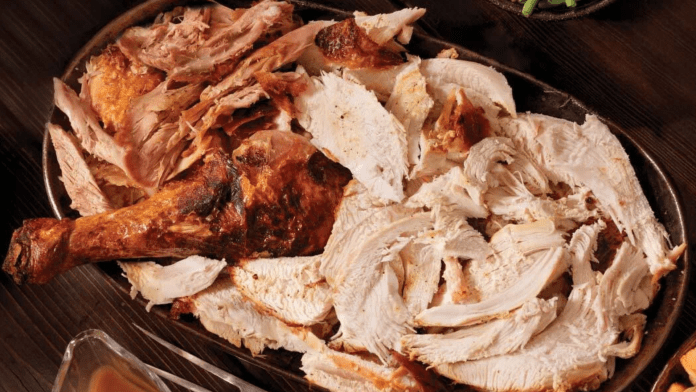 white dark meat chicken