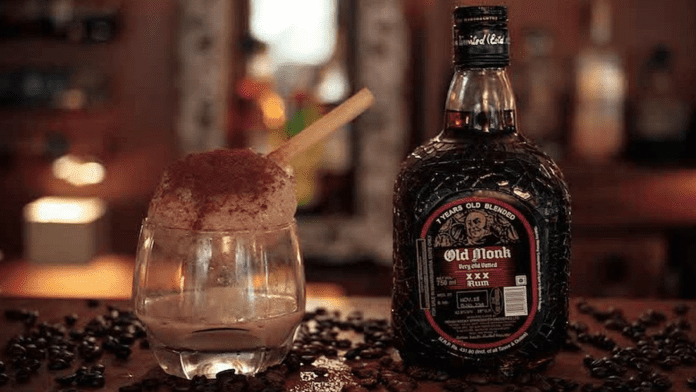 Old monk cocktails