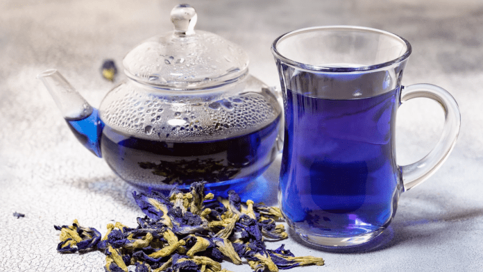 butterfly pea flower tea