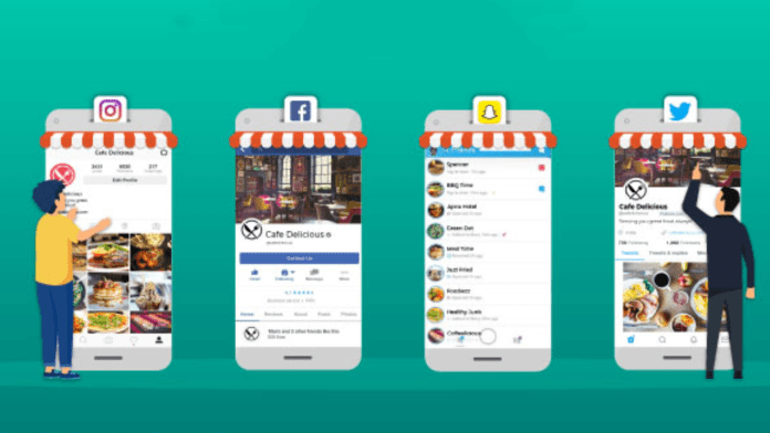 social media platform for your food business