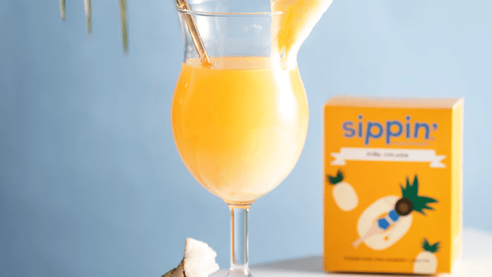 Sippin Pina Colada Drink Mixer Sippin Pina Colada Drink Mixer