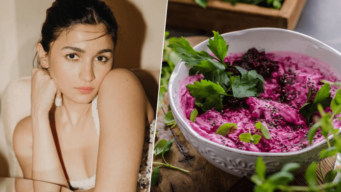 Alia Bhatt beetroot salad Alia Bhatt beetroot salad