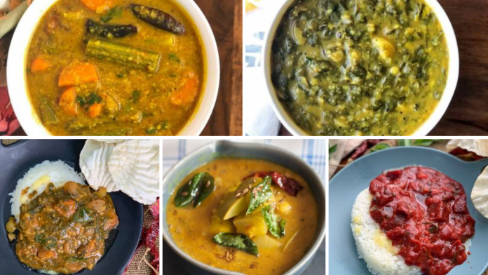 sambar varieties breakfast sambar varieties breakfast