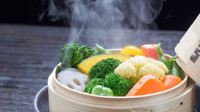 Boiled or steamed food Boiled or steamed food