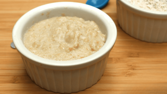 Oatmeal for infants