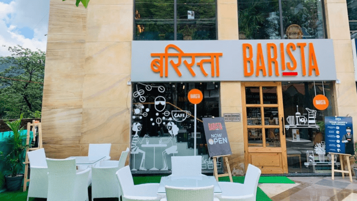 Barista outlet in Tapovan, Rishikesh Barista outlet in Tapovan, Rishikesh