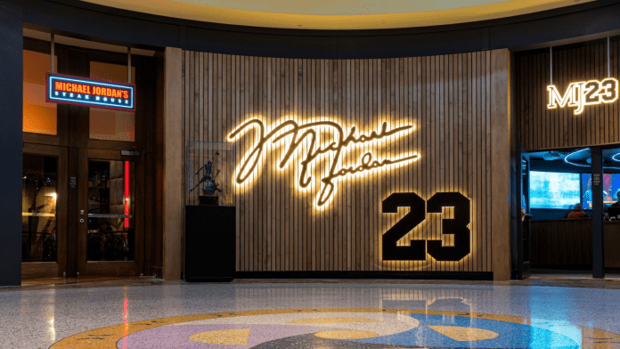 Michael Jordan's iconic steakhouse Michael Jordan's iconic steakhouse