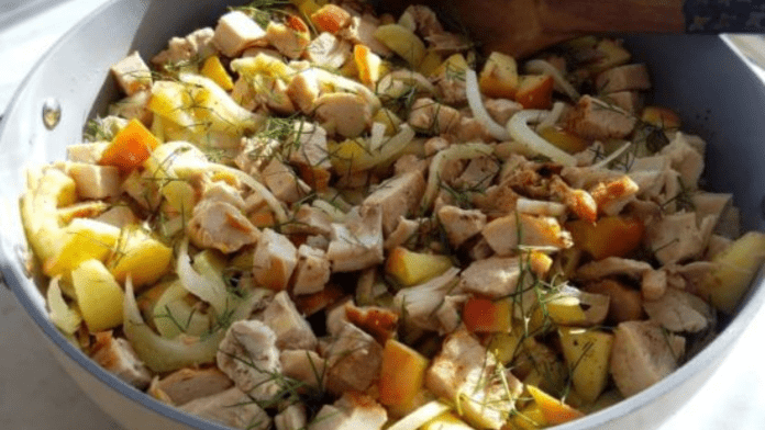 chicken apple stir fry chicken apple stir fry