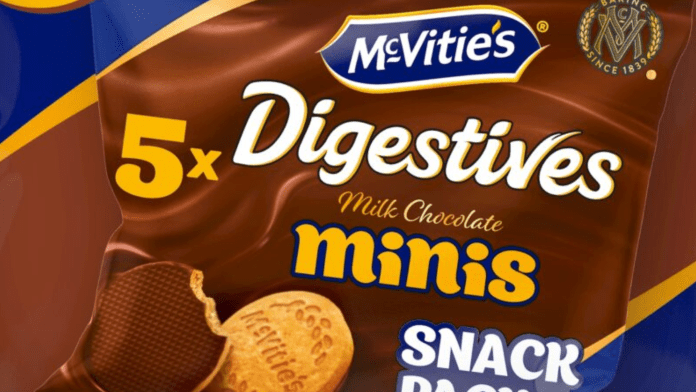 McVitie's Digestives Milk Chocolate Minis