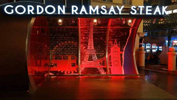 Gordon Ramsay Steak restaurant