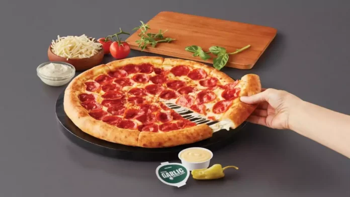 Papa John's - Cheesy Calzone Epic Stuffed Crust pizza