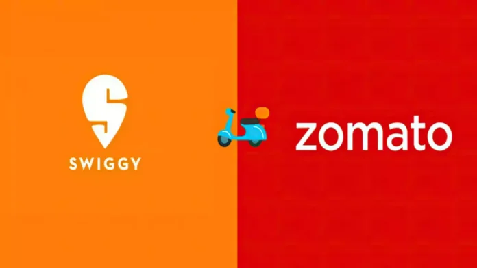 Zomato and Swiggy Zomato and Swiggy