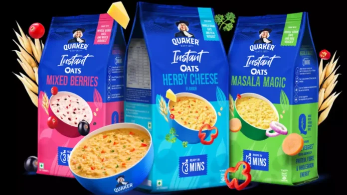 Quaker instant oats