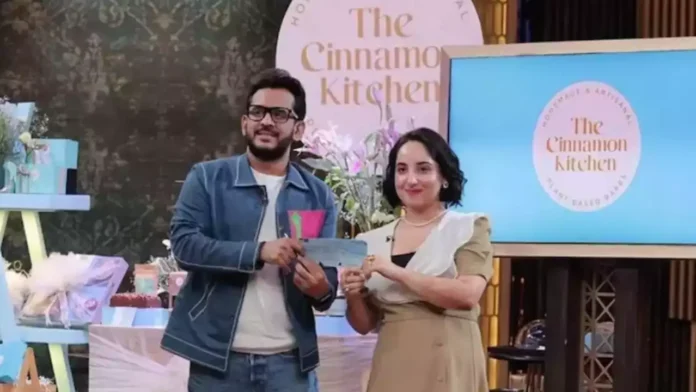 Aman Gupta, Co-Founder and CMO of boAt & Priyasha Saluja, Founder, The Cinnamon Kitchen Aman Gupta, Co-Founder and CMO of boAt & Priyasha Saluja, Founder, The Cinnamon Kitchen