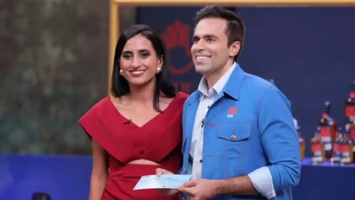 Lalit Kalani, the Founder of Rock Paper Rum & Vineeta Singh Lalit Kalani, the Founder of Rock Paper Rum & Vineeta Singh