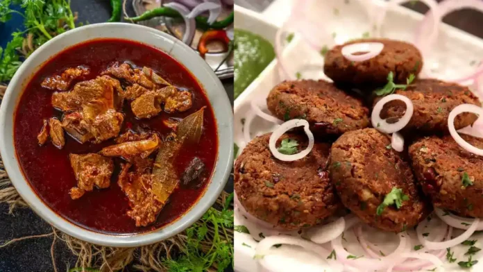Rogan Josh and Galouti Kebab Rogan Josh and Galouti Kebab