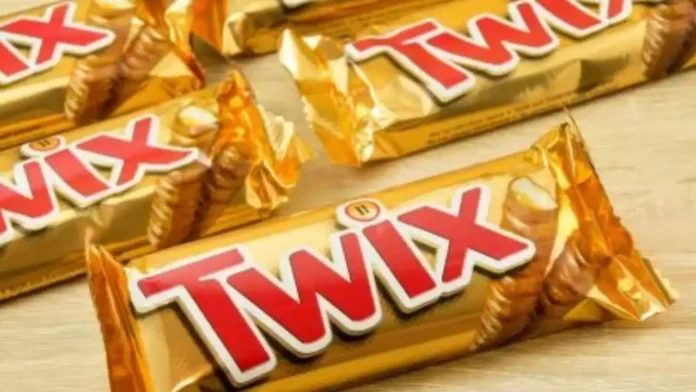 Twix chocolate bar Twix chocolate bar