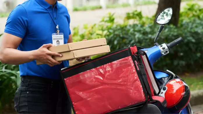 Food delivery worker Food delivery worker