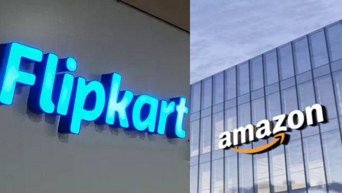 Image of flipkart & amazon
