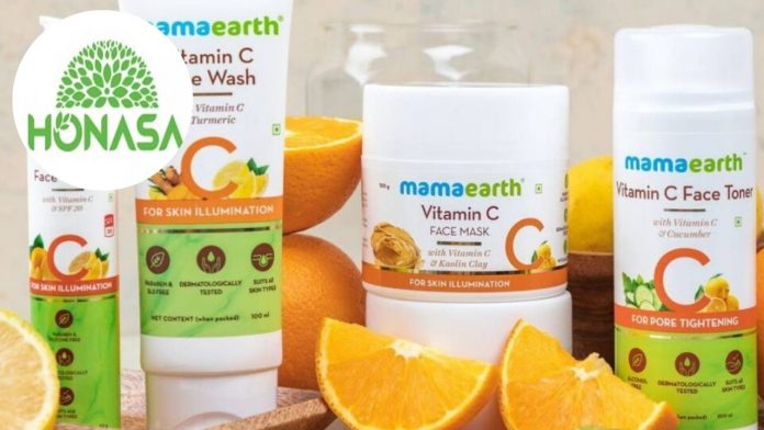 Mamaearth’s parent Honasa Consumer shares surge 10%, reversing last week's plunge Image of mamaearth product