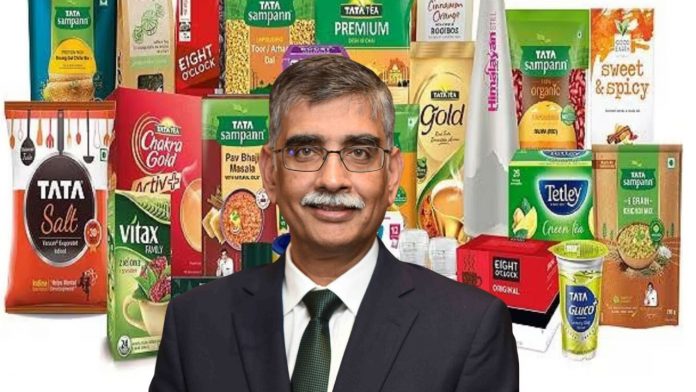 Tata Consumer foresees continued volume growth, sees food inflation as ‘short-term blip’ Image of tata consumer product with CEO