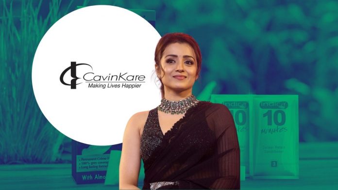 FMCG giant CavinKare debuts hair colour segment with brand ambassador Trisha Krishnan Image of trisha krishnan & cavinkare