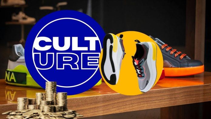 Image of sneaker and circle culture