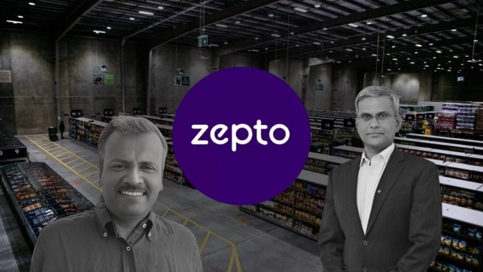 Image of Zepto VP Jitendra Bagga and Martin Gomez