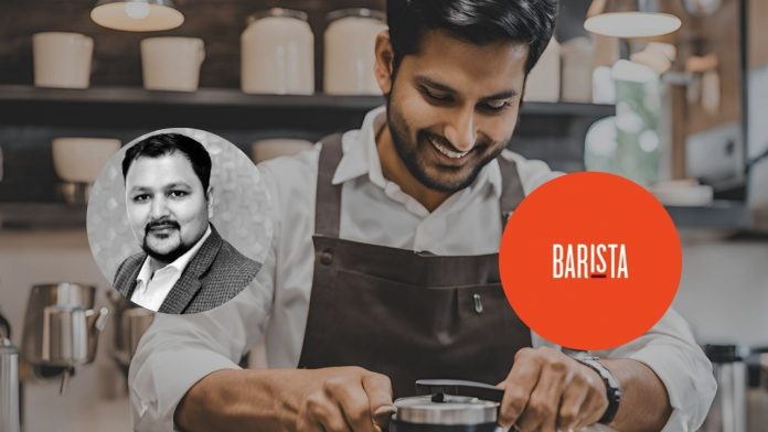 CEO Rajat Agrawal and Team Take Over Barista Operations for a Day to ‘Learn by Doing’ Image of barista