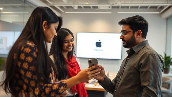 Apple Breaks into India’s Top 5 Smartphone Brands: A Historic Milestone Image of apple
