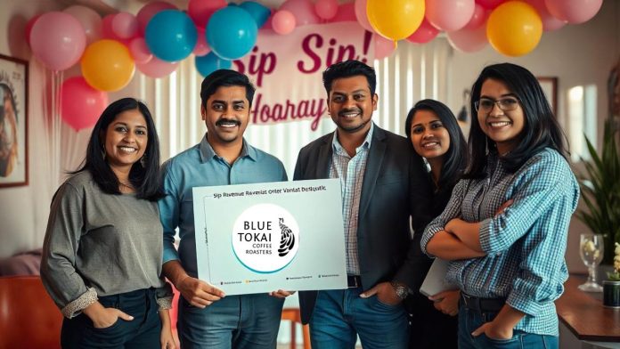 Sip Sip Hooray! Blue Tokai Reaches ₹400 Crore in Annual Revenue Image of blue-tokai