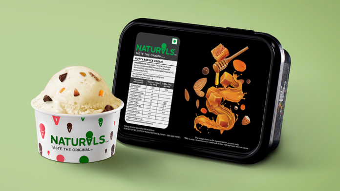 Image of natural ice-cream