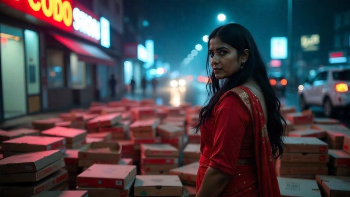 image of pizzas delivery