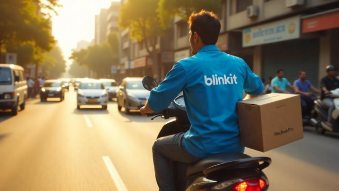 Blinkit Expands Apple Deliveries: MacBooks, iPads, and More Now Arriving in Just 10 Minutes Image of blinkit