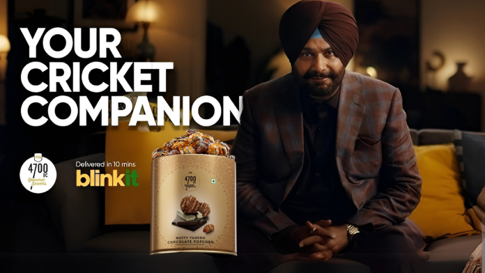 4700BC Teams Up with Blinkit & Navjot Singh Sidhu to Make Popcorn India’s Go-To Cricket Snack—Executed in Just 9 Days! image of Navjot Singh Sidhu