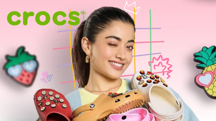Rashmika Mandanna Joins Crocs as Its New Face in India, Bringing a Bold Splash of Personality to the Brand Image of Crocs.