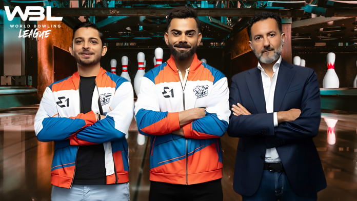 Virat Kohli Invests in Adi K. Mishra’s World Bowling League, Joins Forces with MLB Star Mookie Betts to Reimagine Bowling as a Global Sport Image of WBL league.