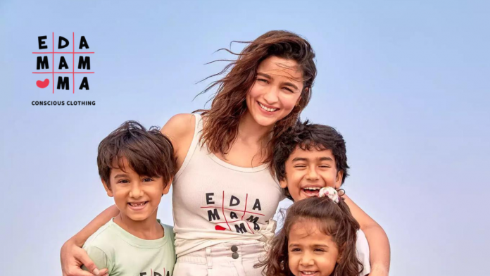 Alia Bhatt’s Ed-a-Mamma Grows Retail Footprint with First Southern India Store—Sustainable Kidswear Now in Bengaluru Image of eda mamma.