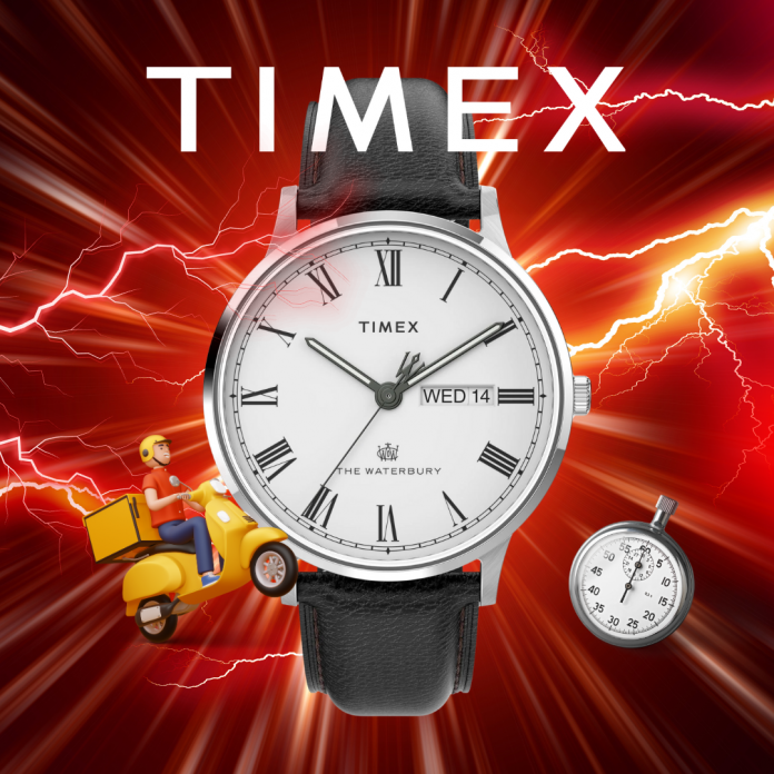 Timex Races Into Quick Commerce: Partners with Swiggy Instamart to Deliver Watches in Minutes Across Metro Cities Image of timex.