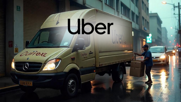 Uber Launches ‘Courier XL’ in Delhi NCR and Mumbai: Heavy-Duty Deliveries up to 750 Kg Now Just a Tap Away Image of uber