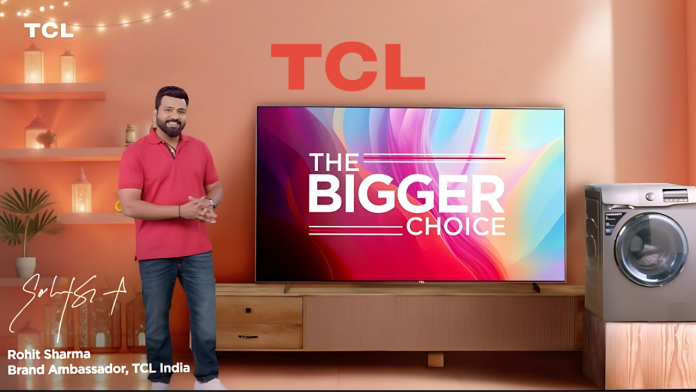 Rohit Sharma Renews TCL Brand Deal for 2nd Year: A Power Move in India’s ₹25,000 Crore Consumer Electronics Market Image of tcl.