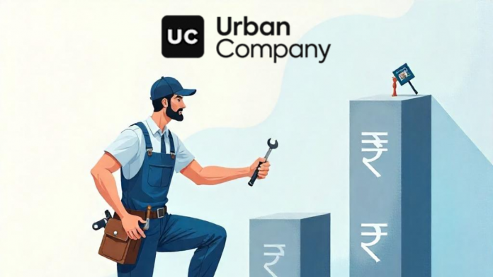 Urban Company Turns Profitable in FY25 with Rs 240 Cr Net Profit, Revenue Surges 38% to Rs 1,144 Cr Image of urban company