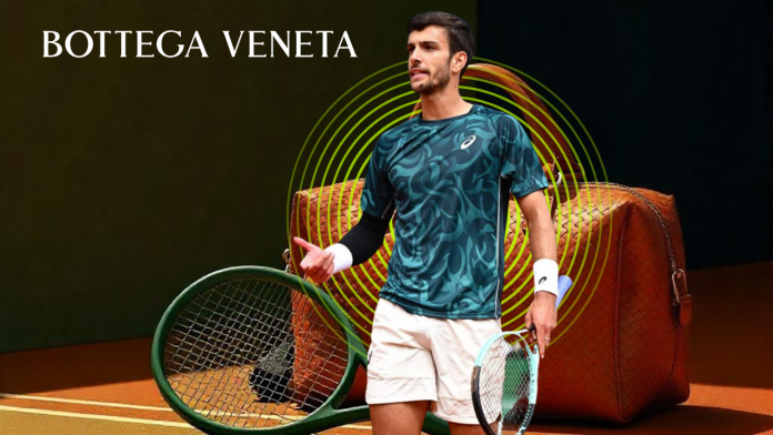 Bottega Veneta Taps Tennis Prodigy Lorenzo Musetti ATP World No. 6 and Olympic Medalist as New Global Face Image of Bottega Veneta.